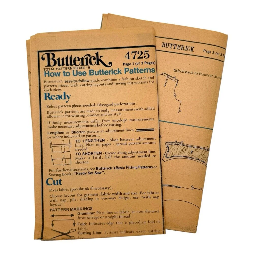 Butterick all items